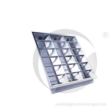 Grille Lighting Fixture, Fluorescent Fitting Plate
